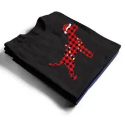 Red Buffalo Plaid Santa Hat Weimaraner Dog Christmas Pajama T Shirt Red Buffalo Plaid Santa Hat Weimaraner Dog Christmas Pajama T Shirt