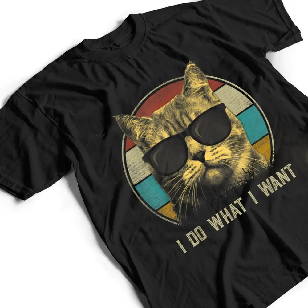 Retro-80s-90s-Cat-Lovers-I-Do-What-I-Want-Funny-Cat-T-Shirt-2 Retro 80s 90s Cat Lovers I Do What I Want Funny Cat T Shirt