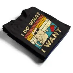 Retro 80s 90s Cat Lovers gifts Funny I Do What I Want Cat T Shirt Retro 80s 90s Cat Lovers gifts Funny I Do What I Want Cat T Shirt