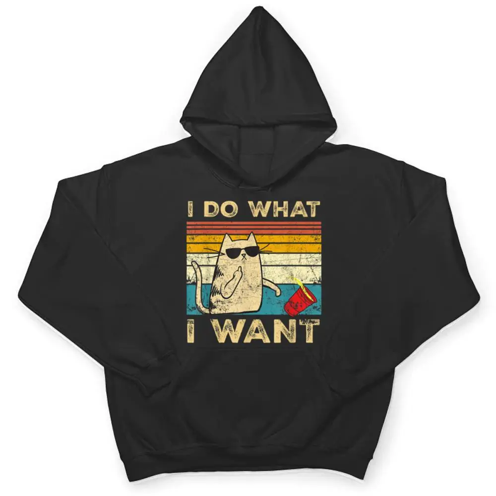 Retro-80s-90s-Cat-Lovers-gifts-Funny-I-Do-What-I-Want-Cat-T-Shirt-3 Retro 80s 90s Cat Lovers gifts Funny I Do What I Want Cat T Shirt