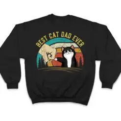 Retro Best Cat Dad Ever Father's Day Cat Daddy gifts T Shirt Retro Best Cat Dad Ever Father's Day Cat Daddy gifts T Shirt