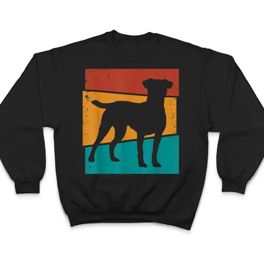 Retro-Patterdale-Terrier-Dog-T-Shirt-4 Retro Patterdale Terrier Dog T Shirt