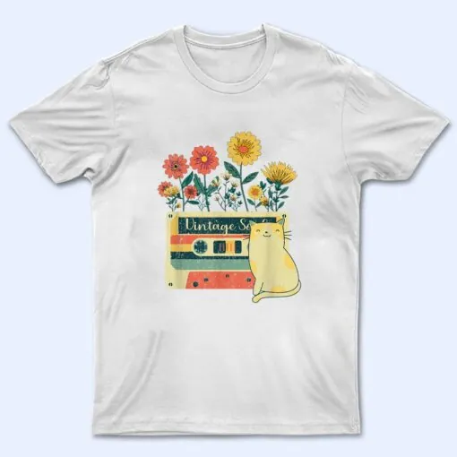 Retro Soul Flowers Wildflower Cat