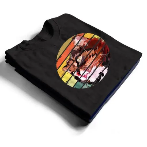 Retro Vintage Colorful Cat For Lovers Cat And Pets T Shirt