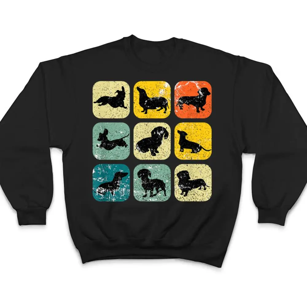 Retro-Vintage-dachshund-dackel-Wiener-Dog-Dachshound-Ver-2-T-Shirt-4 Retro Vintage dachshund dackel Wiener Dog Dachshound Ver 2 T Shirt