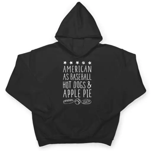 Ripple Junction American as Baseball, Hot Dogs, & Apple Pie T Shirt