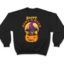 Rottweiler Dog Howl-O-Ween Witch Funny Halloween T Shirt Rottweiler Dog Howl-O-Ween Witch Funny Halloween T Shirt