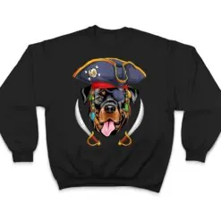 Rottweiler Pirate Funny Halloween Rottie Dog T Shirt Rottweiler Pirate Funny Halloween Rottie Dog T Shirt