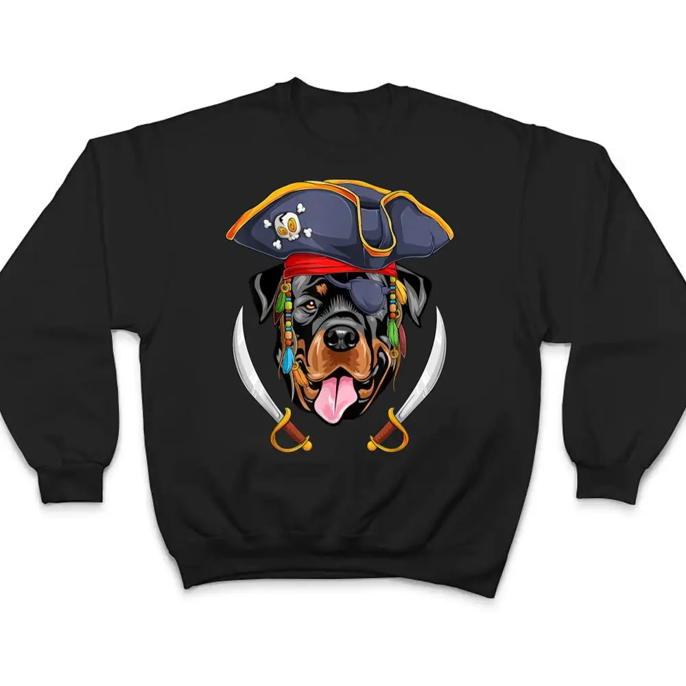 Rottweiler-Pirate-Funny-Halloween-Rottie-Dog-T-Shirt-4 Rottweiler Pirate Funny Halloween Rottie Dog T Shirt