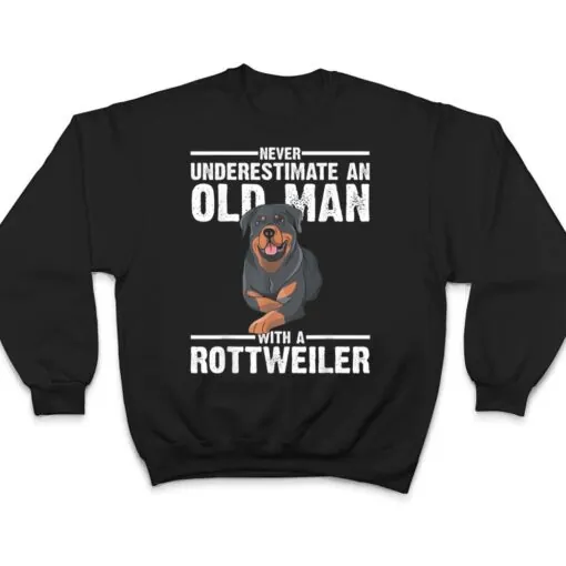 Rottweiler s For Men Funny Rottweiler Dog Vintage T Shirt