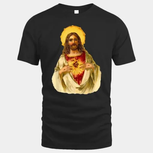 Sacred Heart of Jesus  Religious Spiritual  Shirt