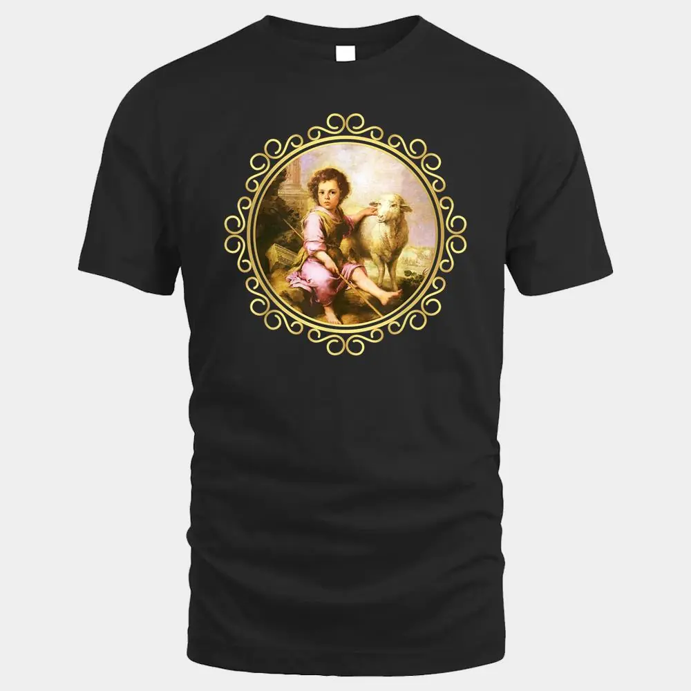 Saint John the Baptist Art Painting Jesus Agnus Dei Catholic Ver 2 Saint John the Baptist Art Painting Jesus Agnus Dei Catholic Ver 2