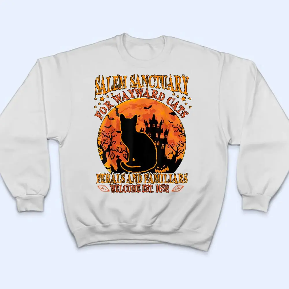 Salem-Black-Ca-Halloween-Costume-Kitten-Lover-Vintage-T-Shirt-4 Salem Black Ca Halloween Costume Kitten Lover Vintage T Shirt