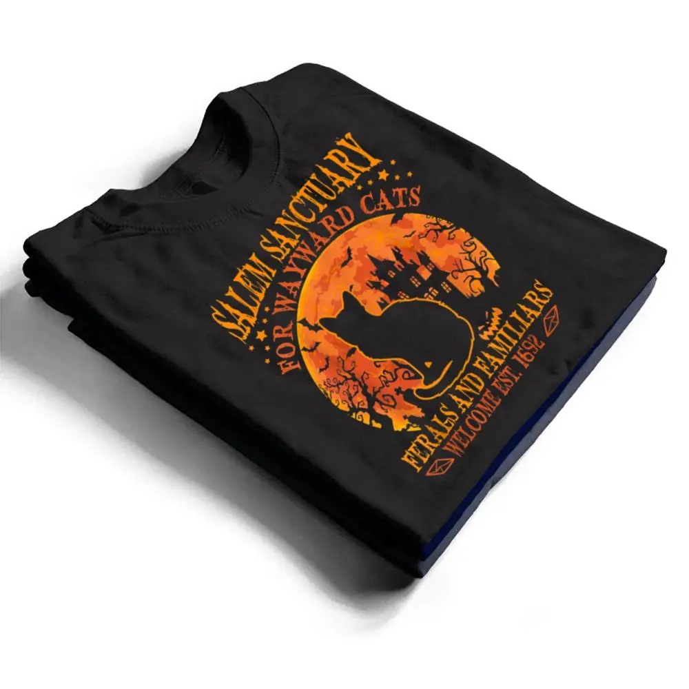 Salem-Black-Cat-Halloween-Shirt-Kids-Girls-Kitten-Lover-Gift-T-Shirt-1 Salem Black Cat Halloween-Shirt Kids Girls Kitten Lover Gift T Shirt