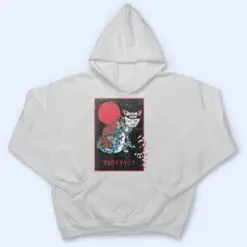 Samurai Cat Irezumi Senpai Ninja Japanese Koi Tattoo Style T Shirt Samurai Cat Irezumi Senpai Ninja Japanese Koi Tattoo Style T Shirt