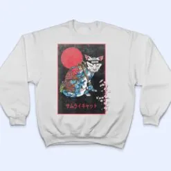 Samurai Cat Irezumi Senpai Ninja Japanese Koi Tattoo Style T Shirt Samurai Cat Irezumi Senpai Ninja Japanese Koi Tattoo Style T Shirt