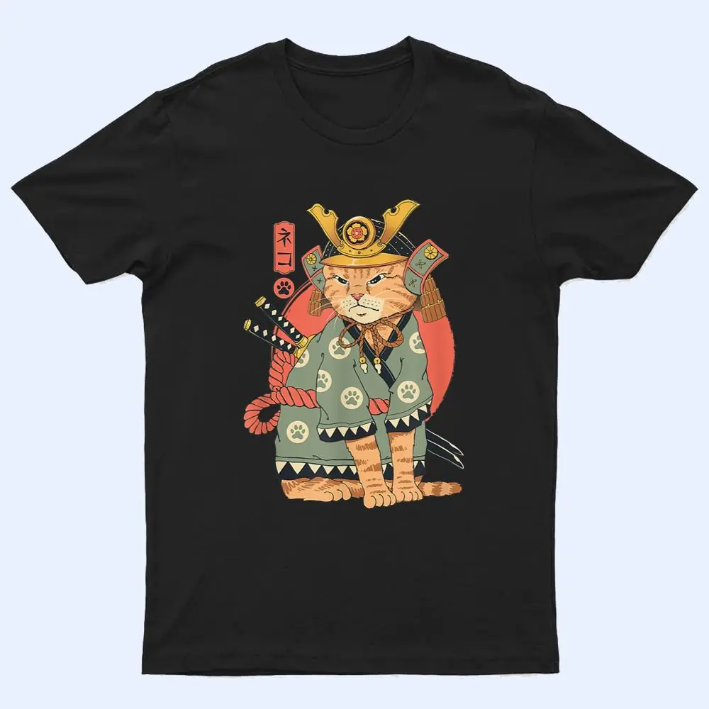 Samurai Japanese Cat Bushido Katana Vintage Gifts Men Women T Shirt Samurai Japanese Cat Bushido Katana Vintage Gifts Men Women T Shirt