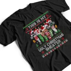 Santa Cats Pajama This is My Ugly Christmas Kittens Sweater T Shirt Santa Cats Pajama This is My Ugly Christmas Kittens Sweater T Shirt