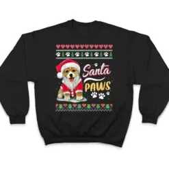 Santa Paws Christmas Dog Merry Christmas Funny Xmas T Shirt Santa Paws Christmas Dog Merry Christmas Funny Xmas T Shirt