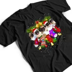 Santa Pugs in Christmas Socks Funny Xmas Dog Lover Pug Mom T Shirt Santa Pugs in Christmas Socks Funny Xmas Dog Lover Pug Mom T Shirt