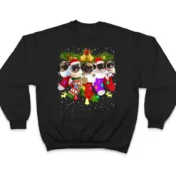 Santa Pugs in Christmas Socks Funny Xmas Dog Lover Pug Mom T Shirt Santa Pugs in Christmas Socks Funny Xmas Dog Lover Pug Mom T Shirt