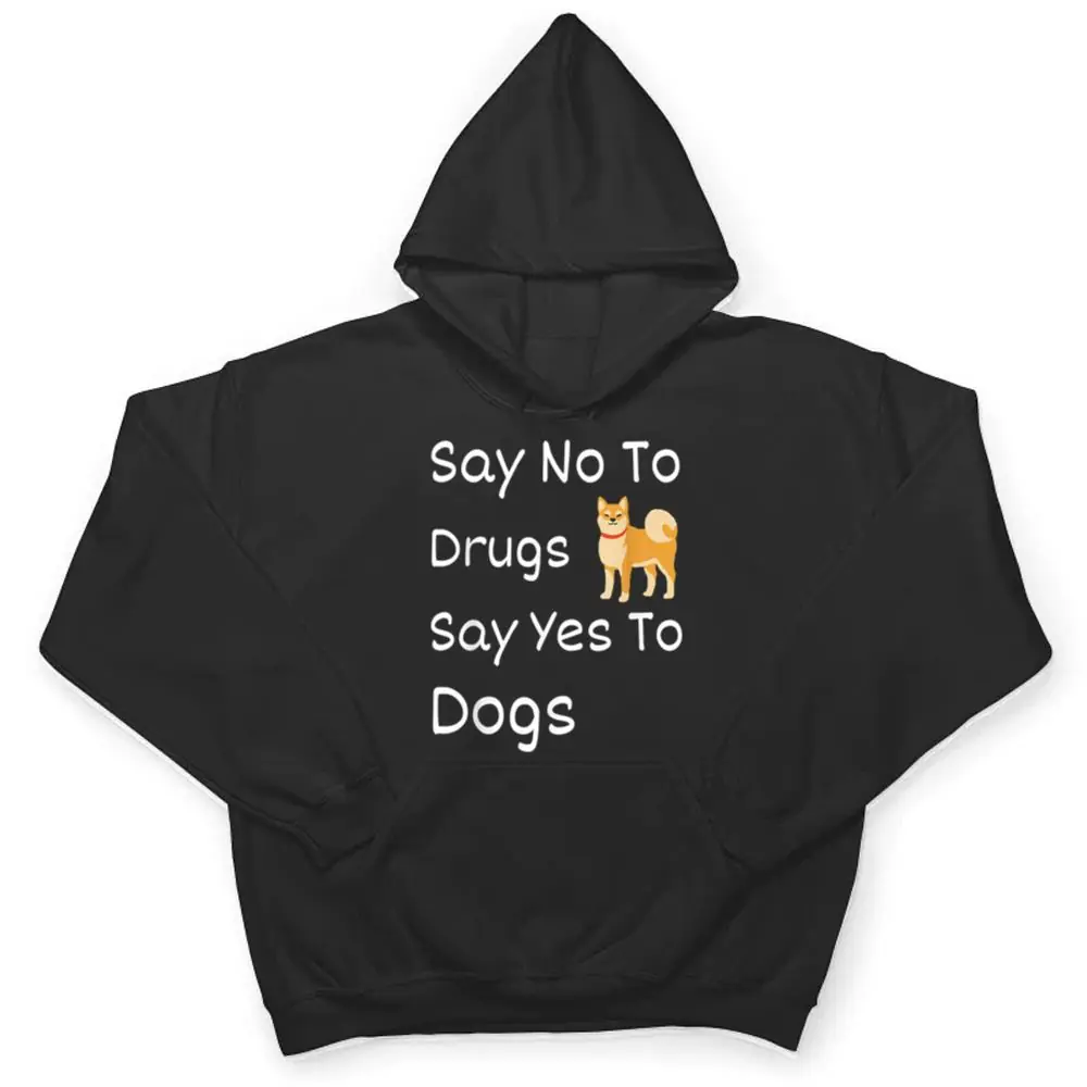 Say-No-To-Drugs-Say-Yes-To-Dogs-Red-Ribbon-Week-T-Shirt-3 Say No To Drugs, Say Yes To Dogs Red Ribbon Week T Shirt