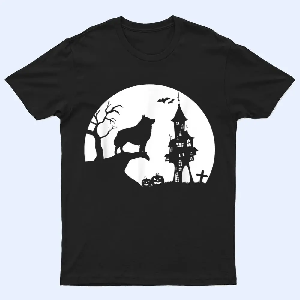 Schipperke Dog Moon Silhouette Funny Halloween Costume T Shirt Schipperke Dog Moon Silhouette Funny Halloween Costume T Shirt