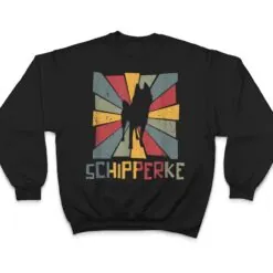 Schipperke Vintage dog dogs paw Schipperke accessories T Shirt Schipperke Vintage dog dogs paw Schipperke accessories T Shirt