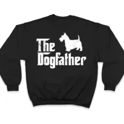 Scottish Terrier Dog The Dogfather Dog Lover T Shirt Scottish Terrier Dog The Dogfather Dog Lover T Shirt