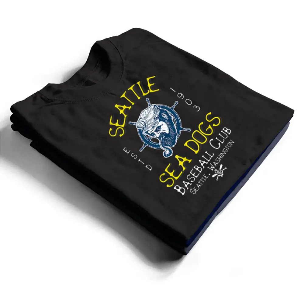 Seattle-Sea-Dogs-Retro-Minor-League-Baseball-Team-T-Shirt-1 Seattle Sea Dogs Retro Minor League Baseball Team T Shirt