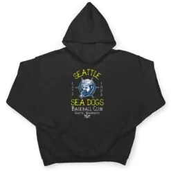 Seattle Sea Dogs Retro Minor League Baseball Team T Shirt Seattle Sea Dogs Retro Minor League Baseball Team T Shirt