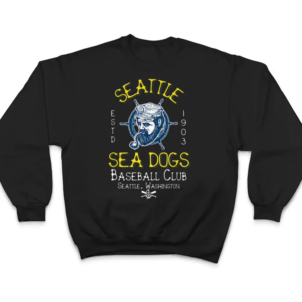 Seattle-Sea-Dogs-Retro-Minor-League-Baseball-Team-T-Shirt-4 Seattle Sea Dogs Retro Minor League Baseball Team T Shirt