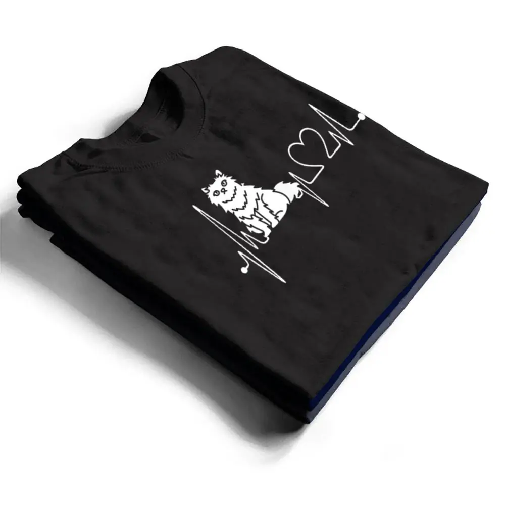 Selkirk-Rex-Cat-Heartbeat-EKG-Funny-Cats-Kitten-Lovers-T-Shirt-1 Selkirk Rex Cat Heartbeat EKG Funny Cats Kitten Lovers T Shirt