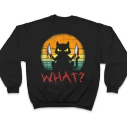 Serial Killer Halloween Cat T Shirt Serial Killer Halloween Cat T Shirt