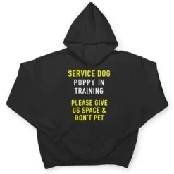 Service Dog Puppy In Training & Dog Trainer For Dog Owner T Shirt