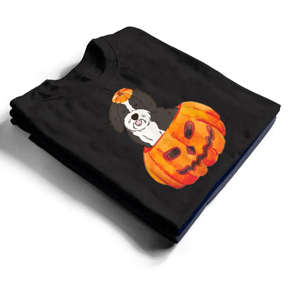Sheepadoodle-Pumpkin-Sheeppoo-Doodle-Dog-Halloween-T-Shirt-1 Sheepadoodle Pumpkin Sheeppoo Doodle Dog Halloween T Shirt