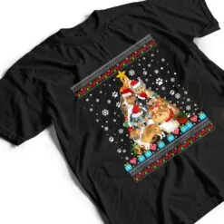 Sheltie Dog Christmas Lights Christmas T Shirt Sheltie Dog Christmas Lights Christmas T Shirt
