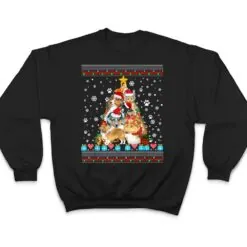 Sheltie Dog Christmas Lights Christmas T Shirt Sheltie Dog Christmas Lights Christmas T Shirt