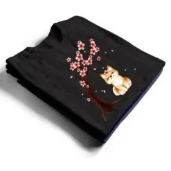 Shiba Inu Dog Japanese Cherry Blossom Sakura Flower T Shirt Shiba Inu Dog Japanese Cherry Blossom Sakura Flower T Shirt