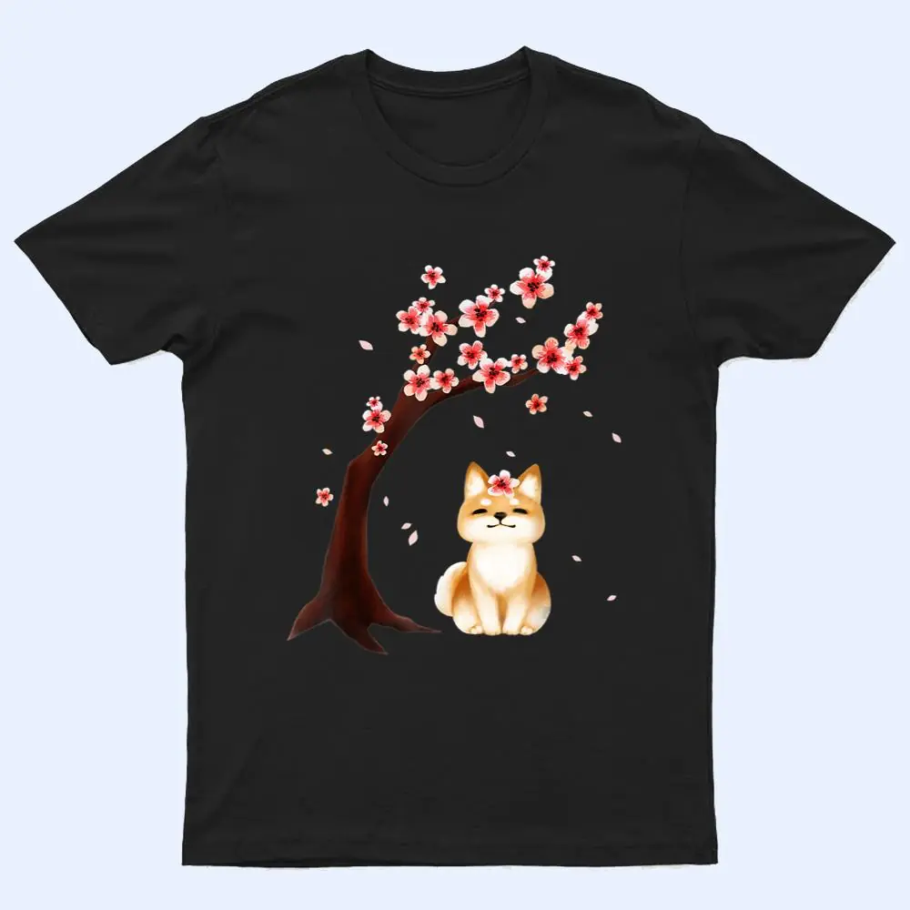 Shiba Inu Dog Japanese Cherry Blossom Sakura Flower T Shirt Shiba Inu Dog Japanese Cherry Blossom Sakura Flower T Shirt