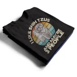 Shih Tzu , Funny Dog Lover , Retro Shih Tzu T Shirt Funny Dog Lover