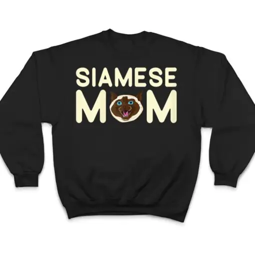 Siamese Cat Mom T Shirt