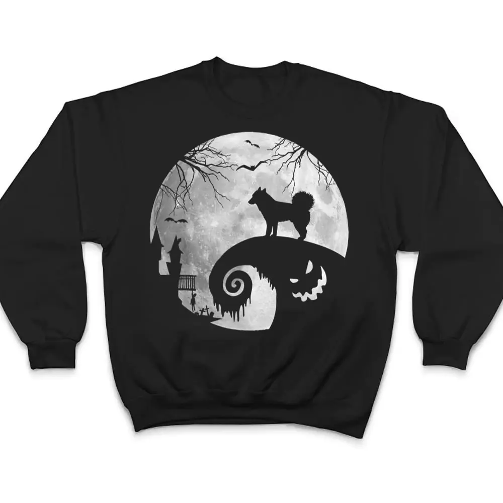Siberian-Husky-And-Moon-Halloween-Costume-Dog-Lover-Funny-T-Shirt-4 Siberian Husky And Moon Halloween Costume Dog Lover Funny T Shirt