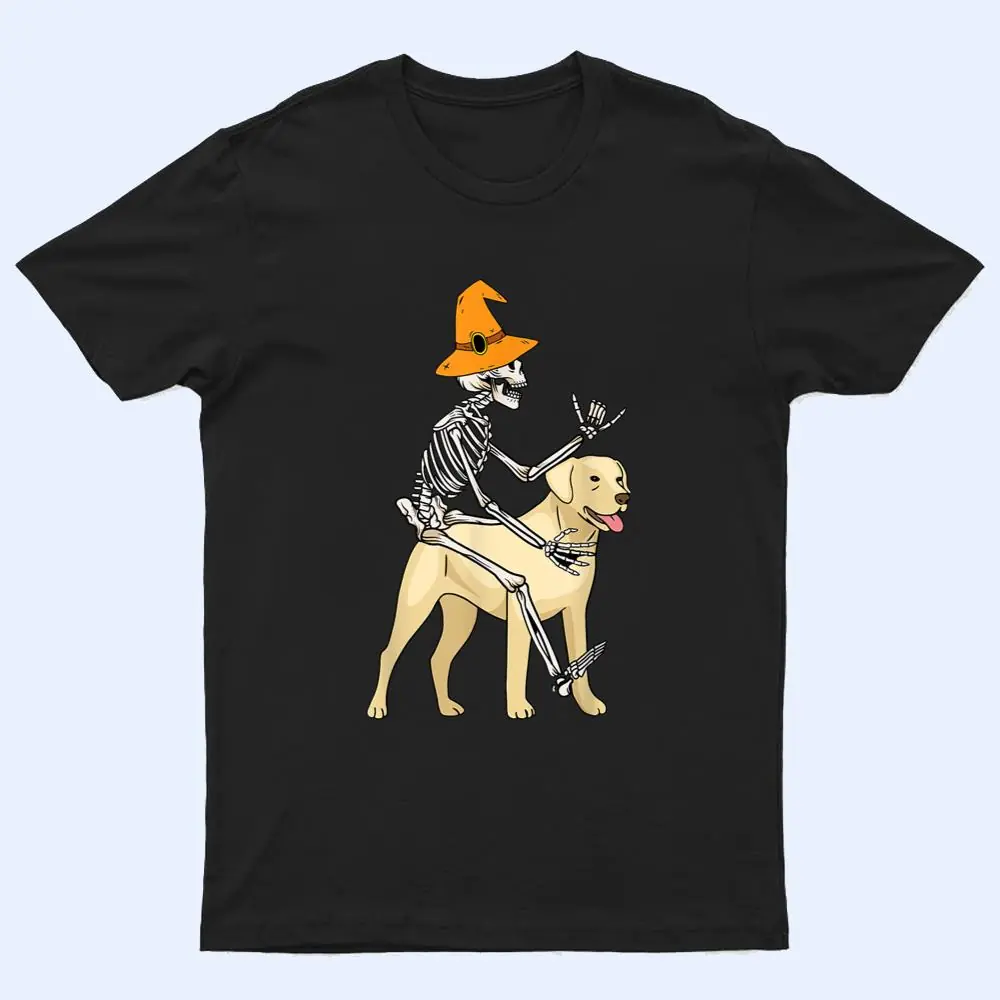 Skeleton Riding Dog Lazy Halloween Costume Puppy Doggie T Shirt Skeleton Riding Dog Lazy Halloween Costume Puppy Doggie T Shirt