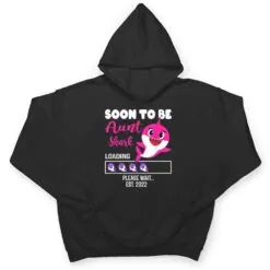 Soon To Be Aunt Shark Est Pregnancy Announcement T Shirt Soon To Be Aunt Shark Est Pregnancy Announcement T Shirt