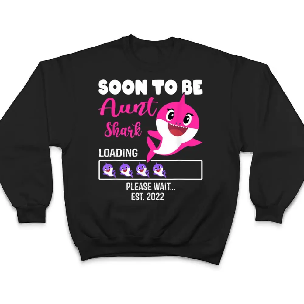 Soon-To-Be-Aunt-Shark-Est-Pregnancy-Announcement-T-Shirt-4 Soon To Be Aunt Shark Est Pregnancy Announcement T Shirt