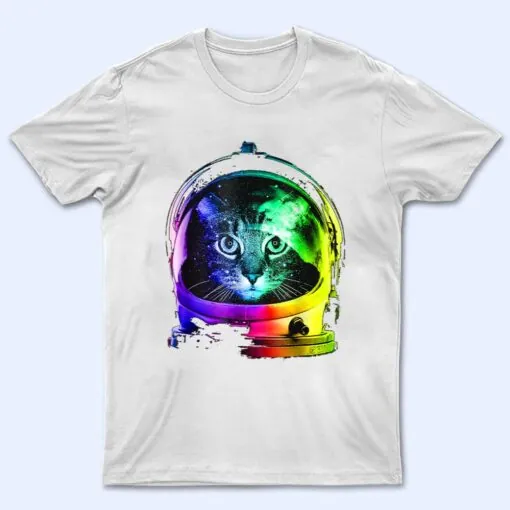 Space Cat Astronaut Cat Tee for Men And Women And Kids 2022 T Shirt