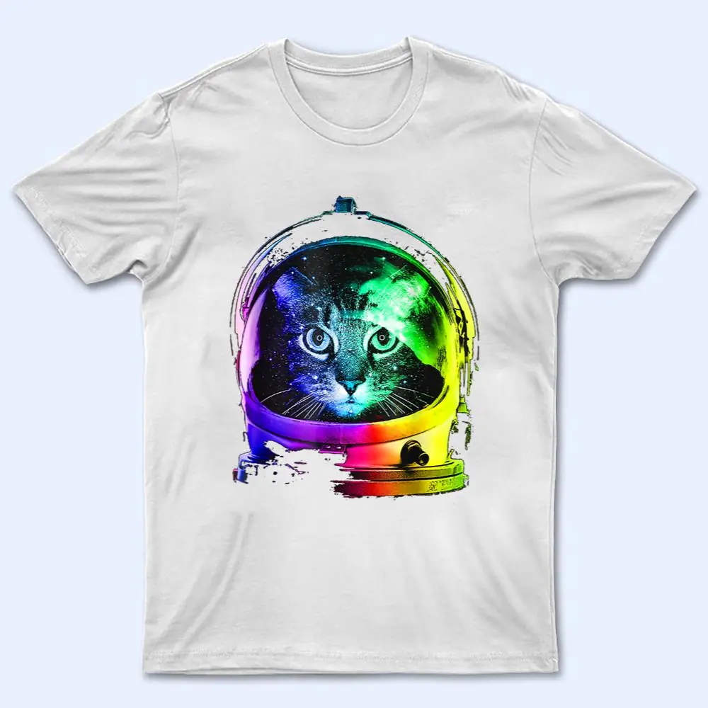 Space Cat Astronaut Cat Tee for Men And Women And Kids 2022 T Shirt