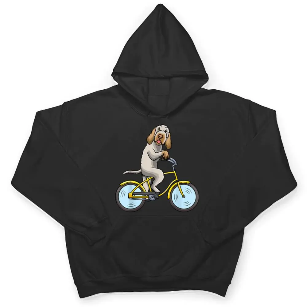 Spinone-Italiano-Dog-Bike-Bracco-Spinoso-T-Shirt-3 Spinone Italiano Dog Bike Bracco Spinoso T Shirt
