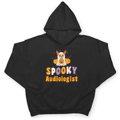 Spooky audiologist dog Halloween costume T Shirt